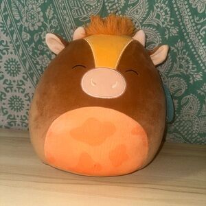 Squishmallows 10” Quinick the Cow stuffed plush